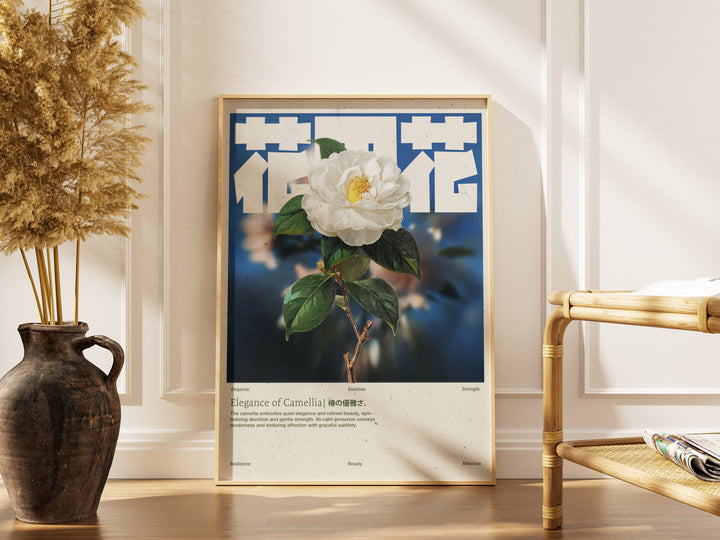 Affiches Florales Japonaises Élégantes