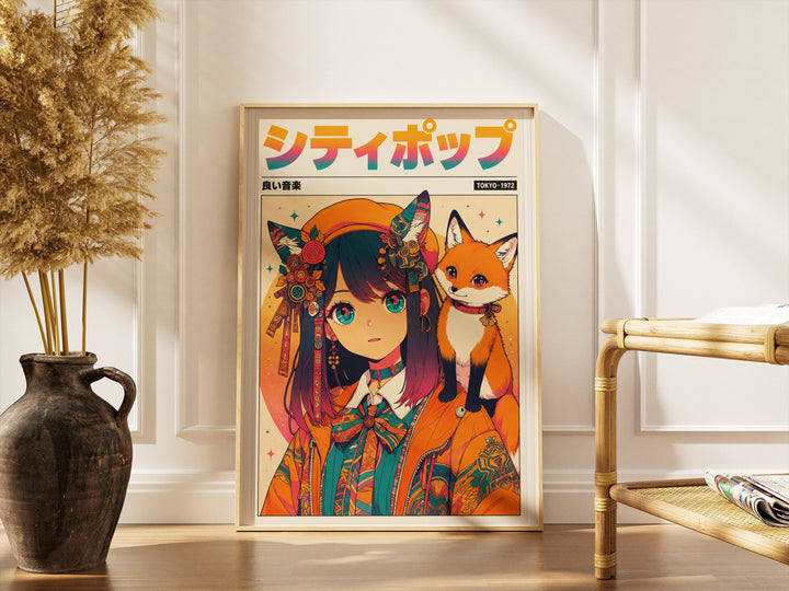Art Mural Anime Y2K