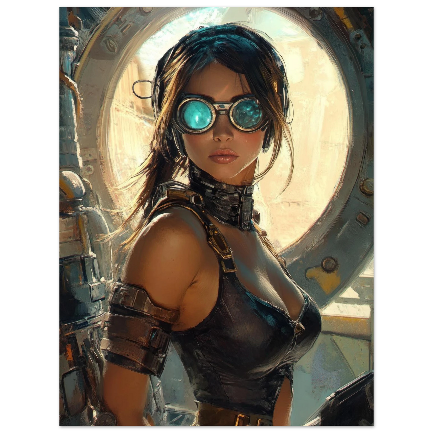 ✨ RETRO FUTUR MECHA WOMENS — Starship Series #21 - Aura Studio Déco