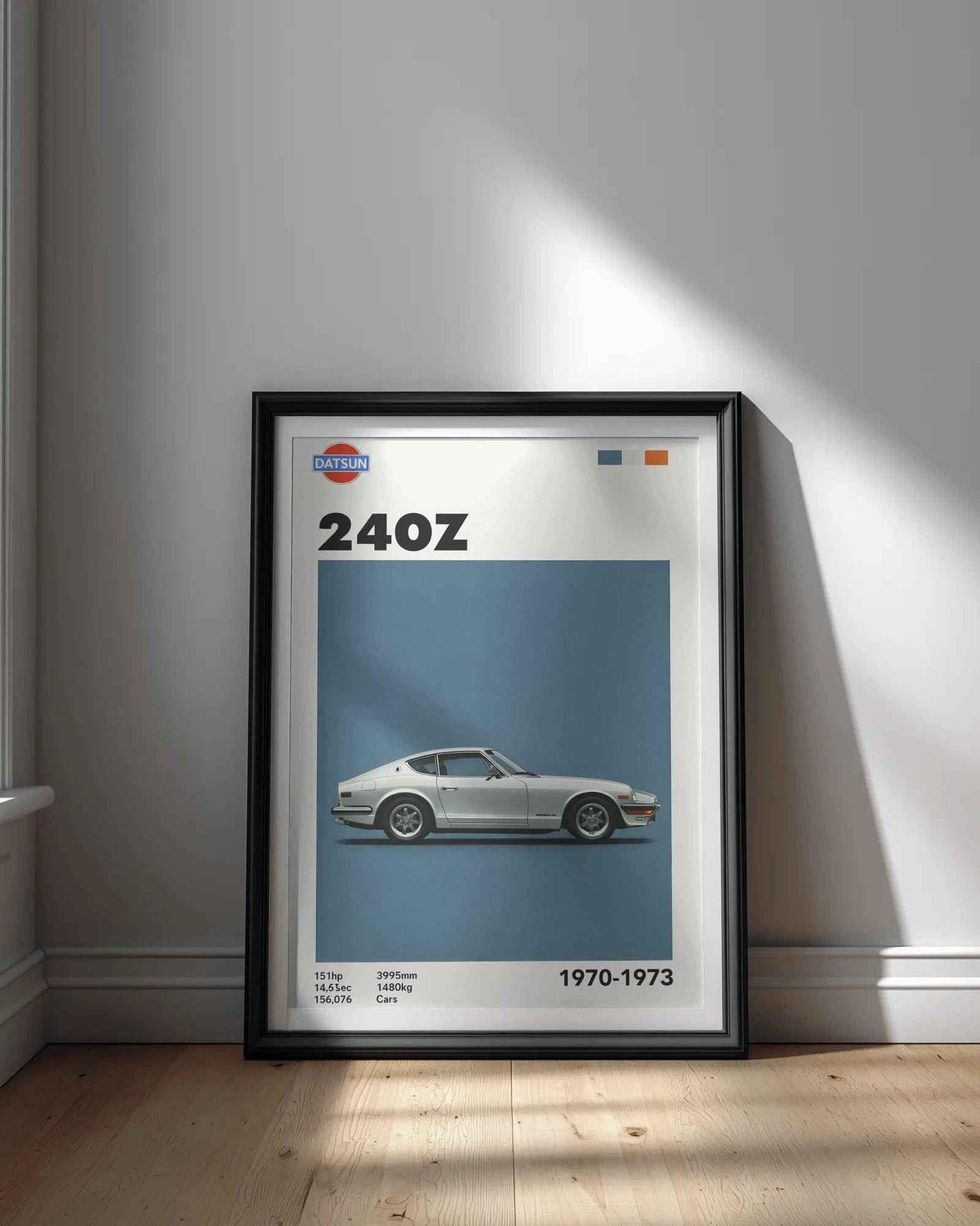 🏆🀣📺 Affiche Automobile Vintage Legend 70's Japan - Aura Studio Déco