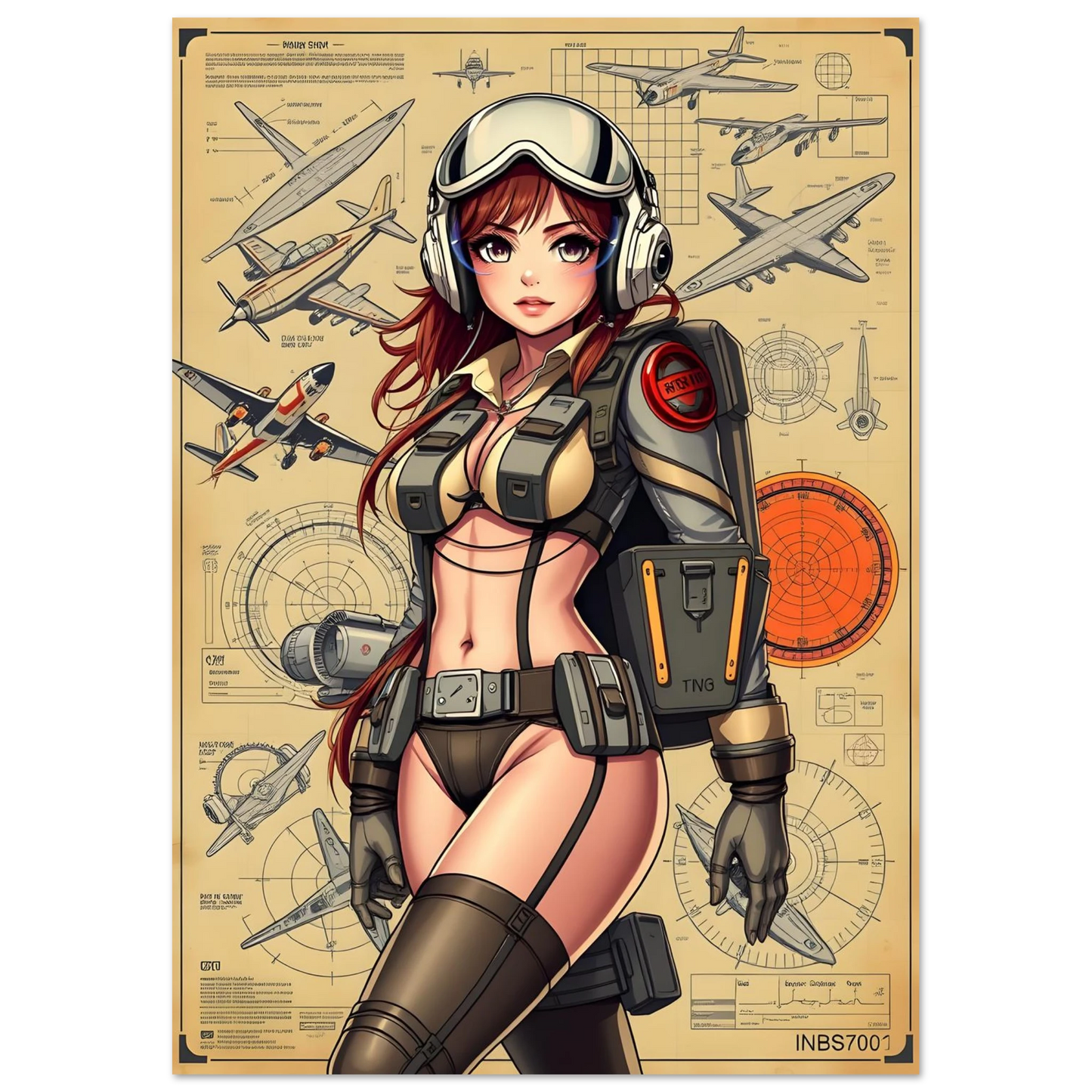 🌸🪐🎀👽Création Anime Rétro Sci-Fi ☄️8 - Aura Studio Déco