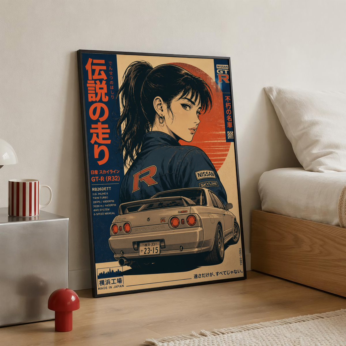 Affiche Neo Tokyo Street Racer | JDM 80s