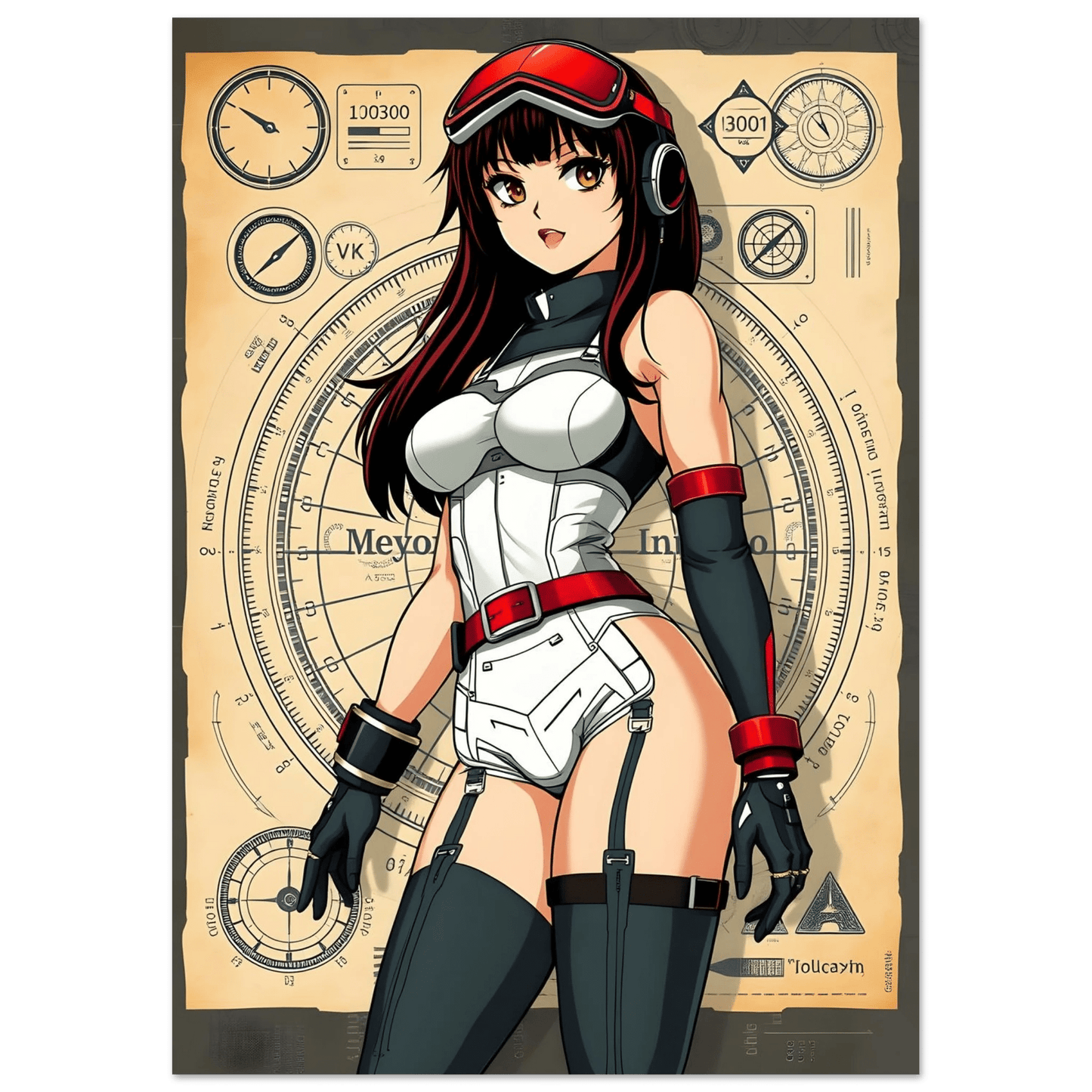 🌸🪐🎀👽Création Anime Rétro Sci-Fi ☄️36 - Aura Studio Déco