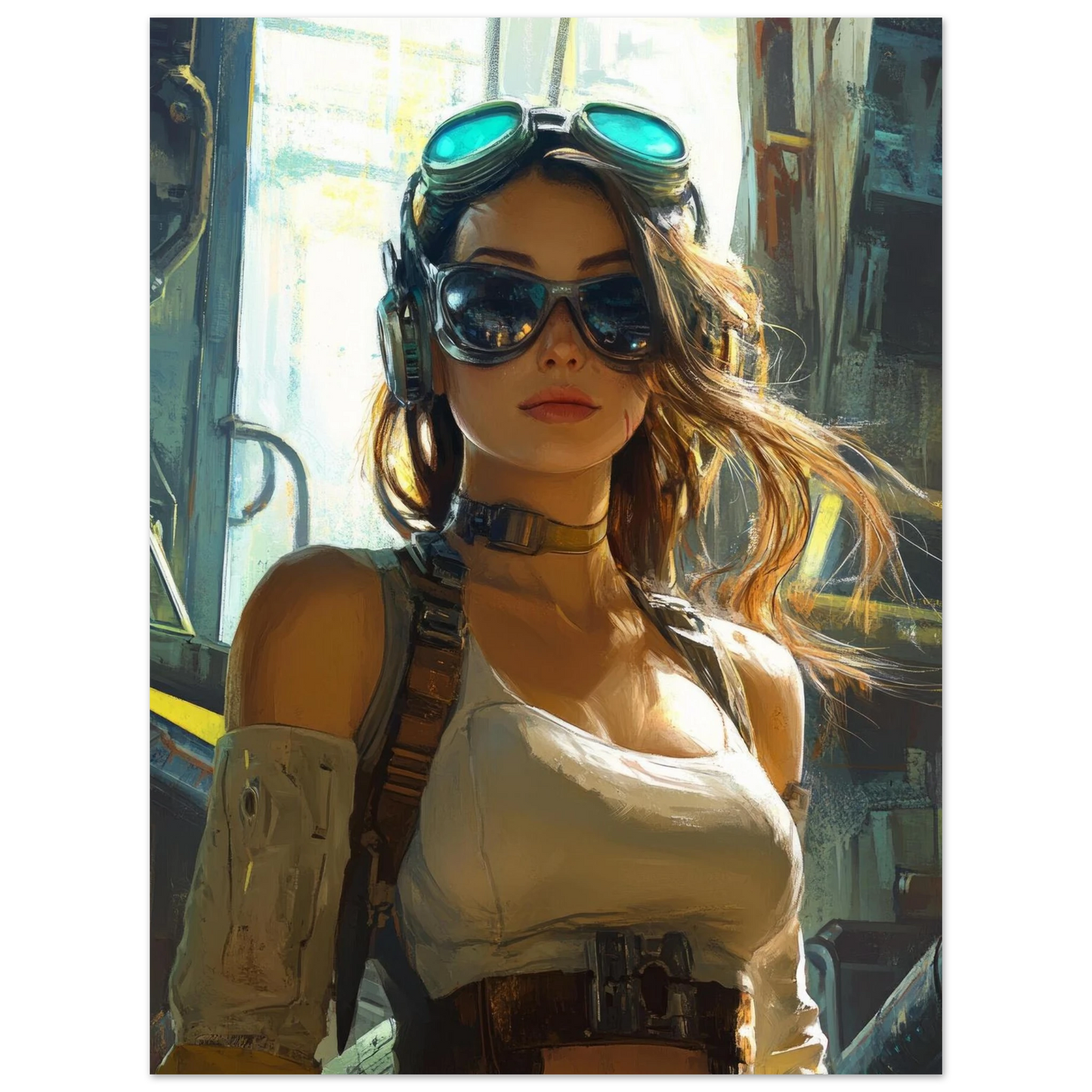 ✨ RETRO FUTUR MECHA WOMENS — Starship Series #36 - Aura Studio Déco