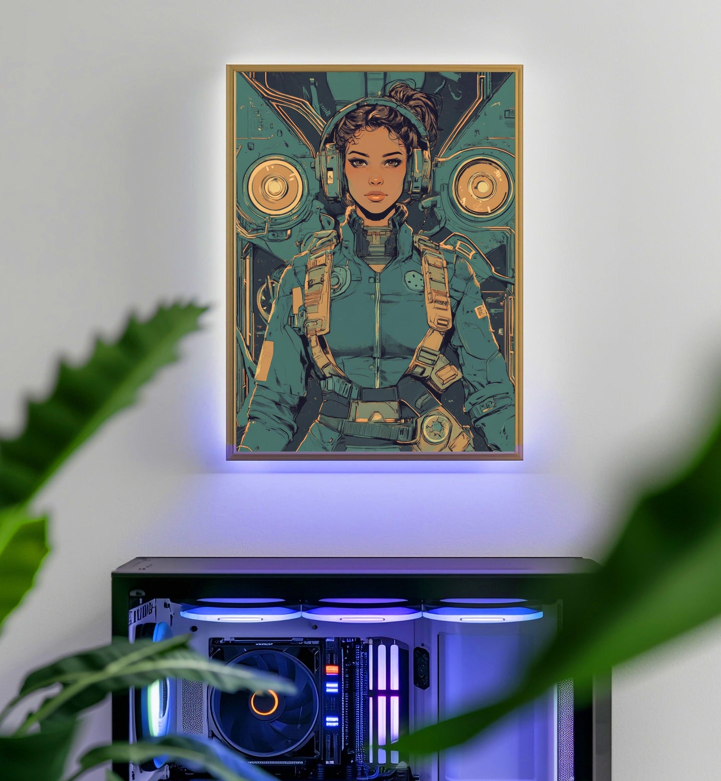 ✨ RETRO FUTUR MECHA WOMENS — Starship Series #14 - Aura Studio Déco