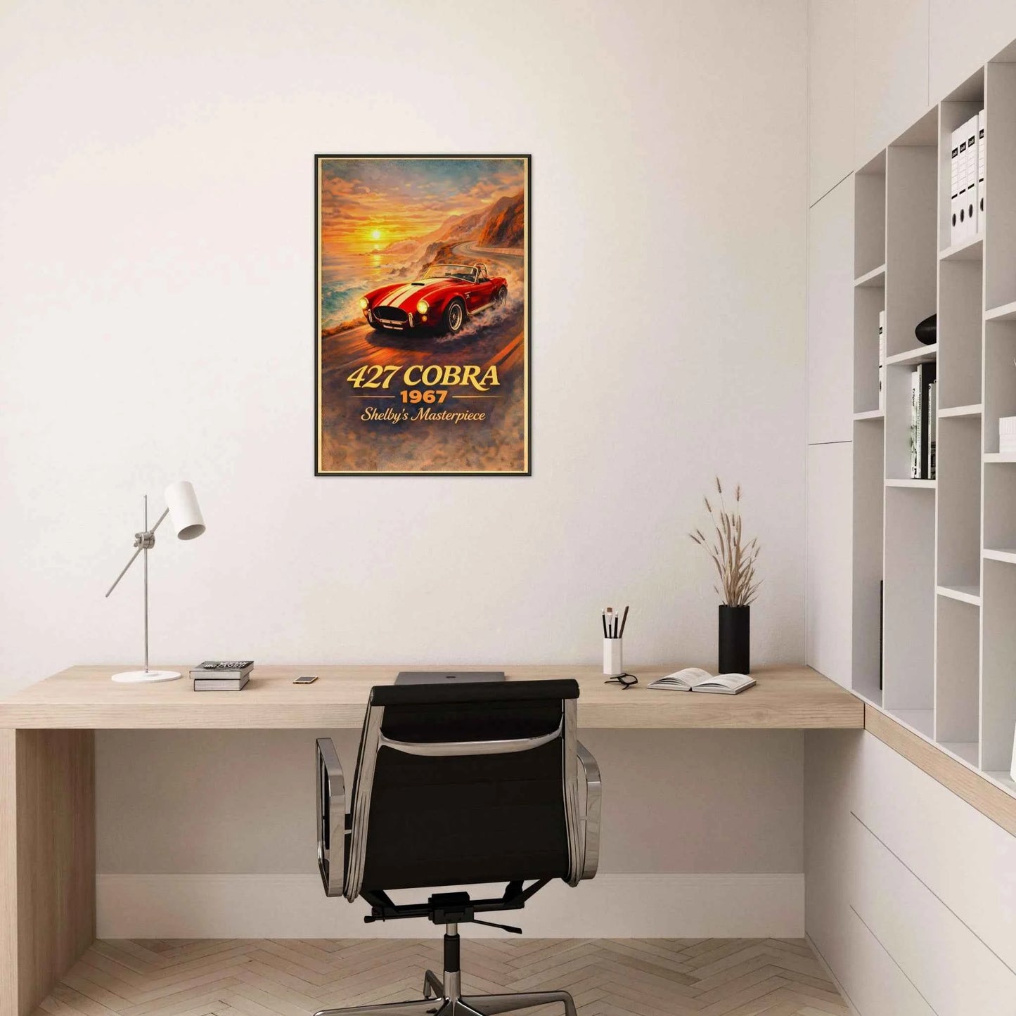🏎️🏁Affiche Automobile Chef-d'œuvre Encadrée - Aura Studio Déco