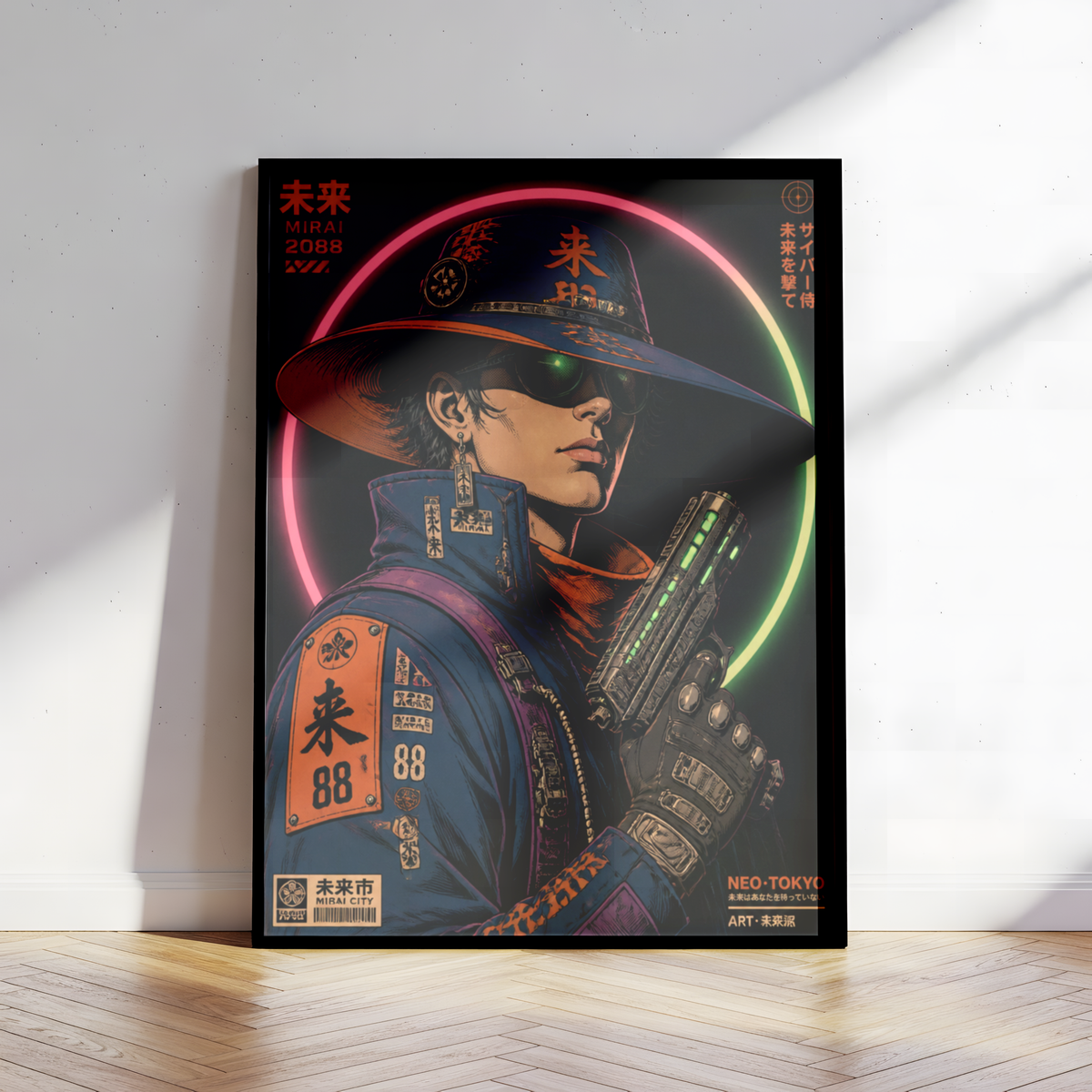 Affiches Cyberpunk Rétro & Cowboy