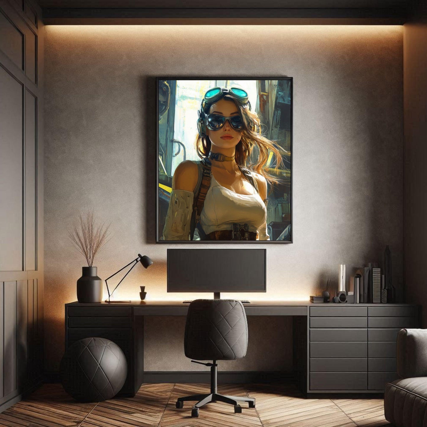 ✨ RETRO FUTUR MECHA WOMENS — Starship Series #36 - Aura Studio Déco