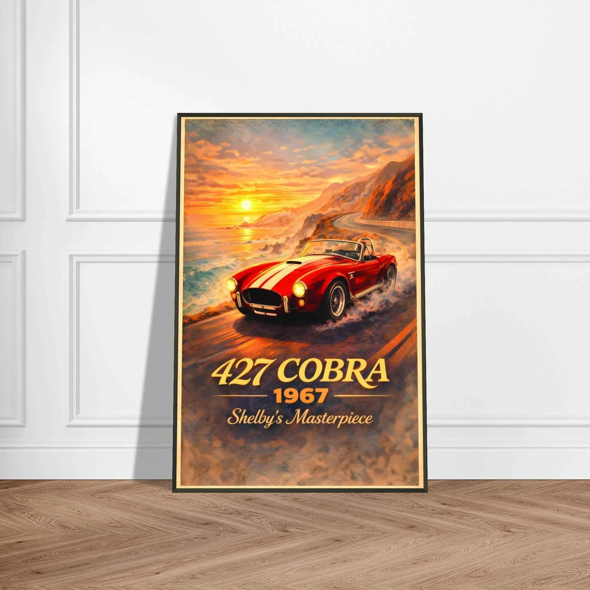 🏎️🏁Affiche Automobile Chef-d'œuvre  Encadrée - Aura Studio Déco