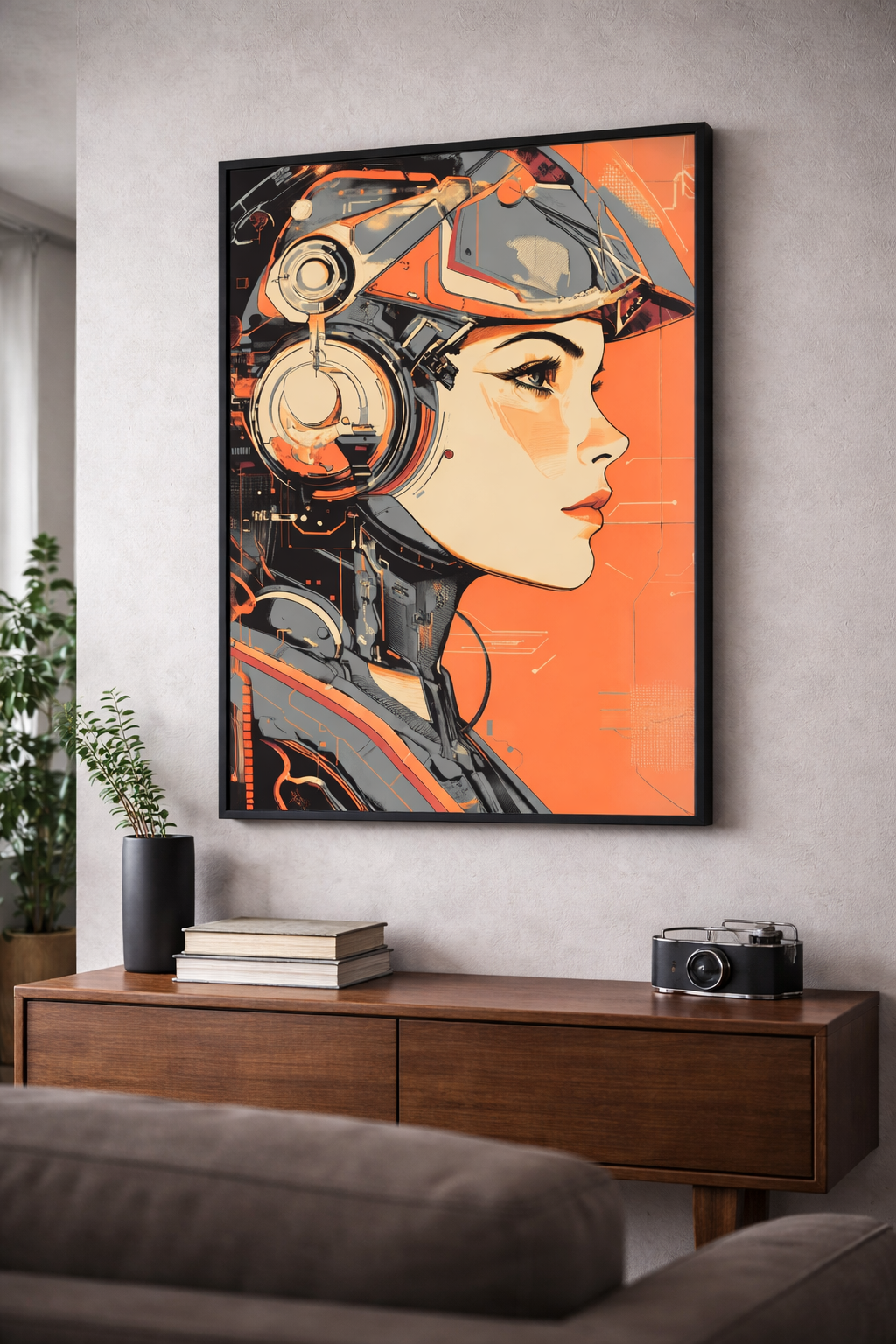 ✨ RETRO FUTUR MECHA WOMENS — Starship Series #73 - Aura Studio Déco