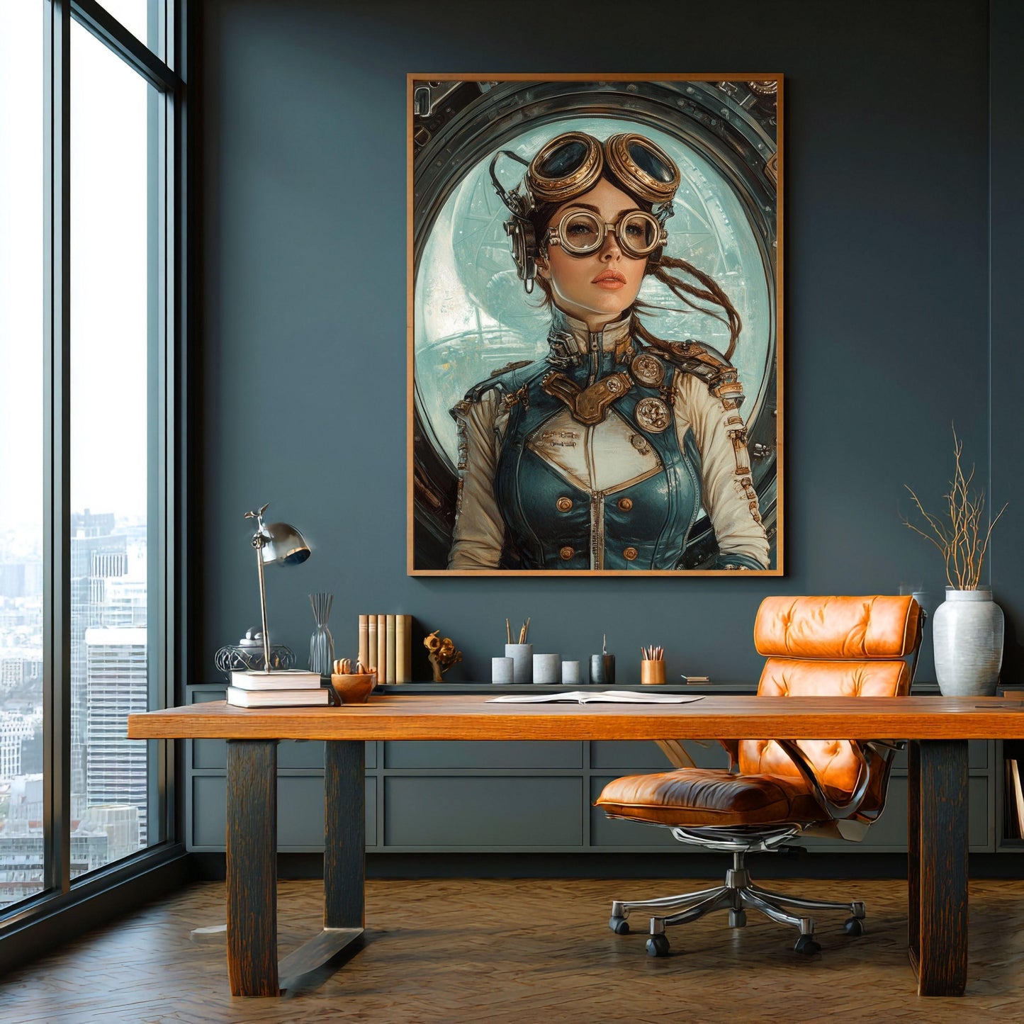 ✨ RETRO FUTUR MECHA WOMENS — Starship Series #40 - Aura Studio Déco