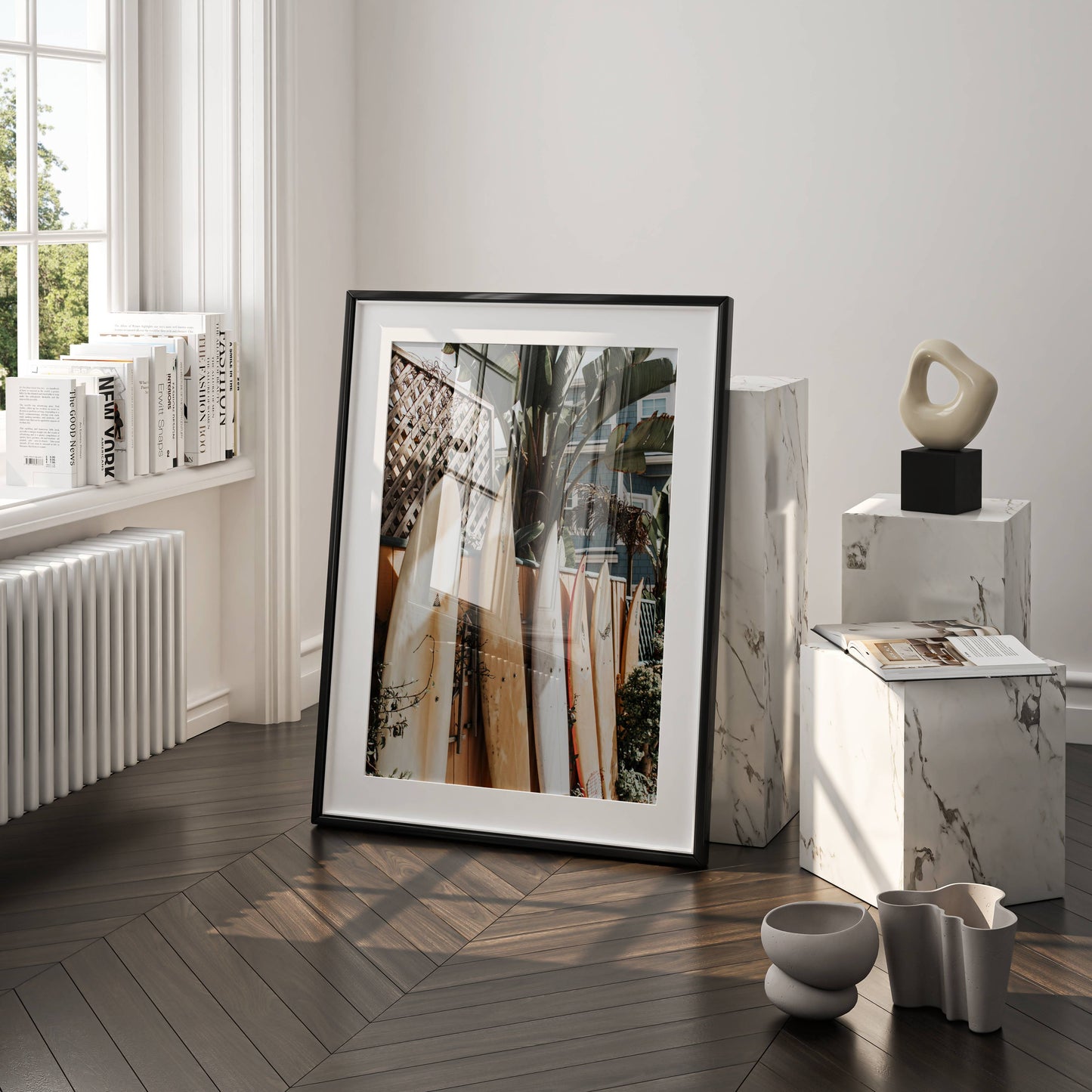 Affiche Planches de Surf Tropicales – Esprit Surf et Décoration Bord de Mer | Poster sur Papier Mat