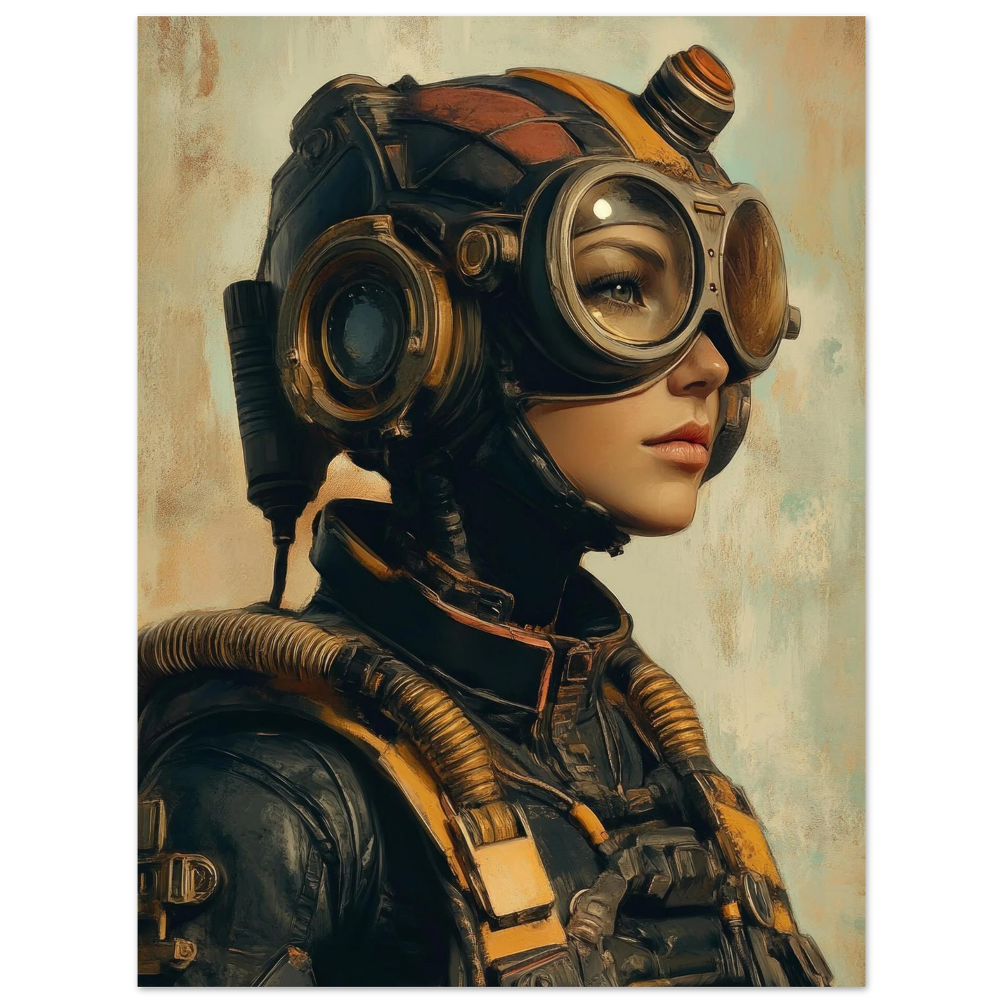 ✨ RETRO FUTUR MECHA WOMENS — Starship Series #69 - Aura Studio Déco