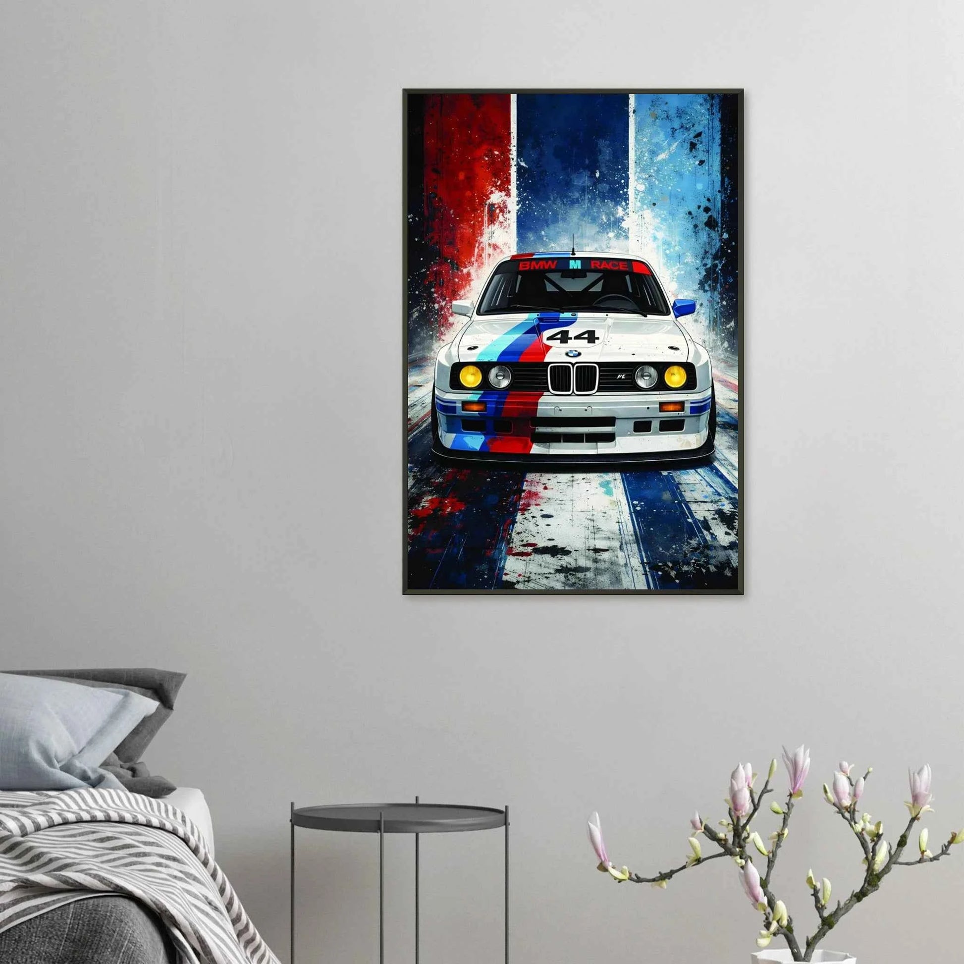 🏎️🏁Affiche Automobile Art' Sport 1 Encadrée - Aura Studio Déco