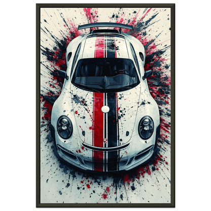 🏎️🏁Affiche Automobile Art' Legend 1 Encadrée - Aura Studio Déco