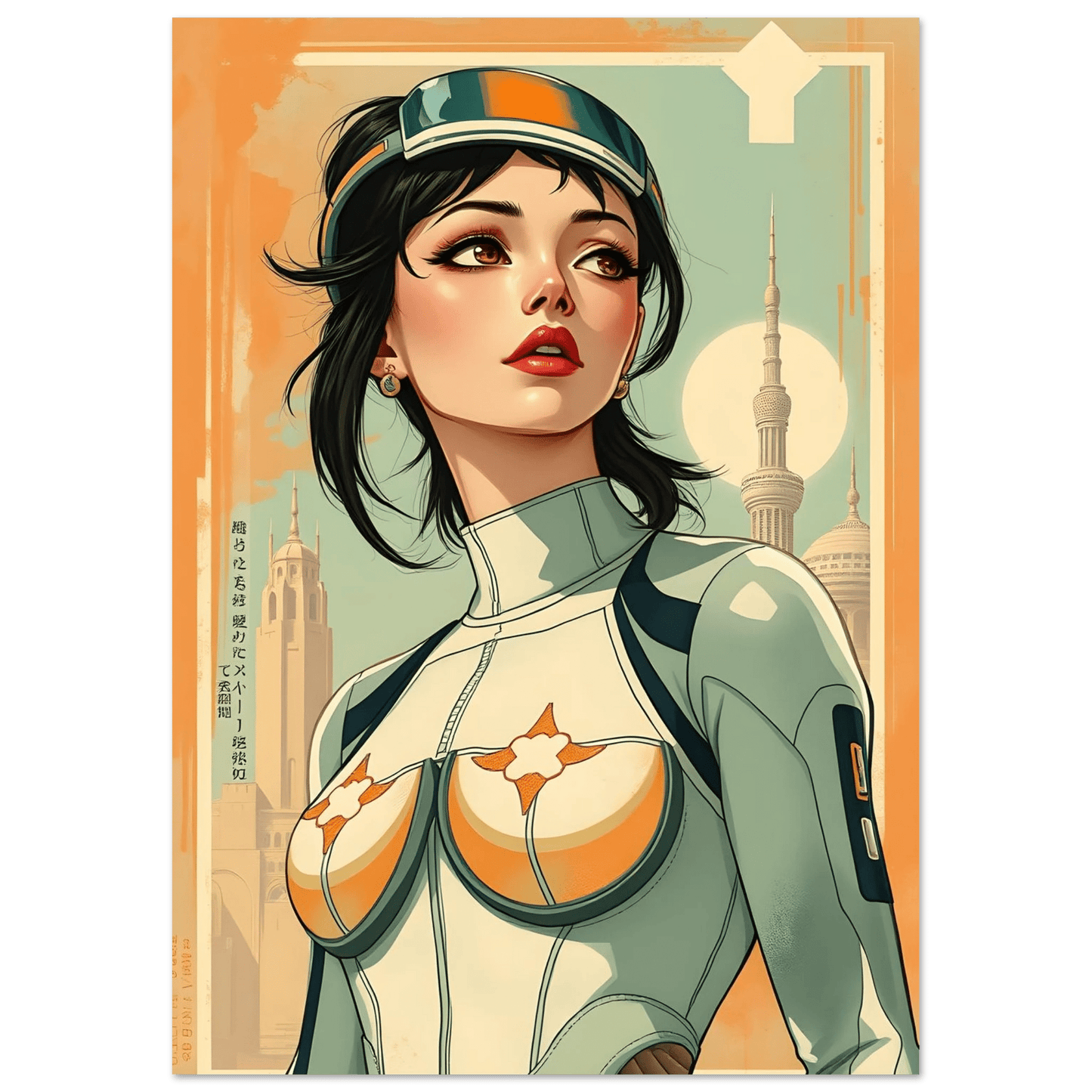 🌸🪐🎀👽Création Anime Rétro Sci-Fi ☄️33 - Aura Studio Déco
