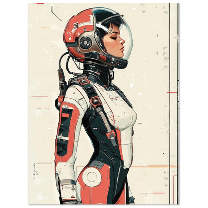 ✨ RETRO FUTUR MECHA WOMENS — Starship Series #80 - Aura Studio Déco