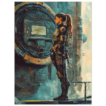 ✨ RETRO FUTUR MECHA WOMENS — Starship Series #24 - Aura Studio Déco