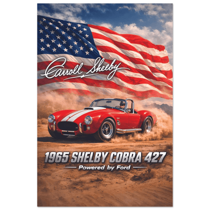 🏆🀣📺 Affiche Automobile Vintage 1965 Legend - Aura Studio Déco