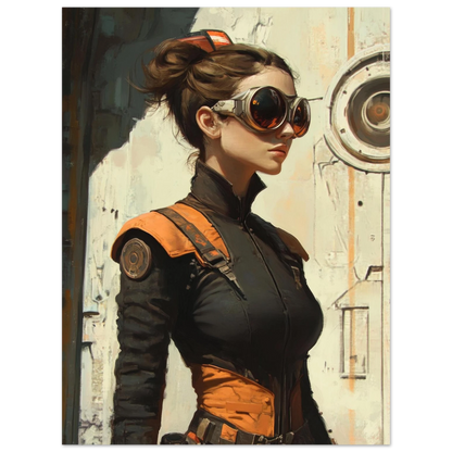 ✨ RETRO FUTUR MECHA WOMENS — Starship Series #68 - Aura Studio Déco