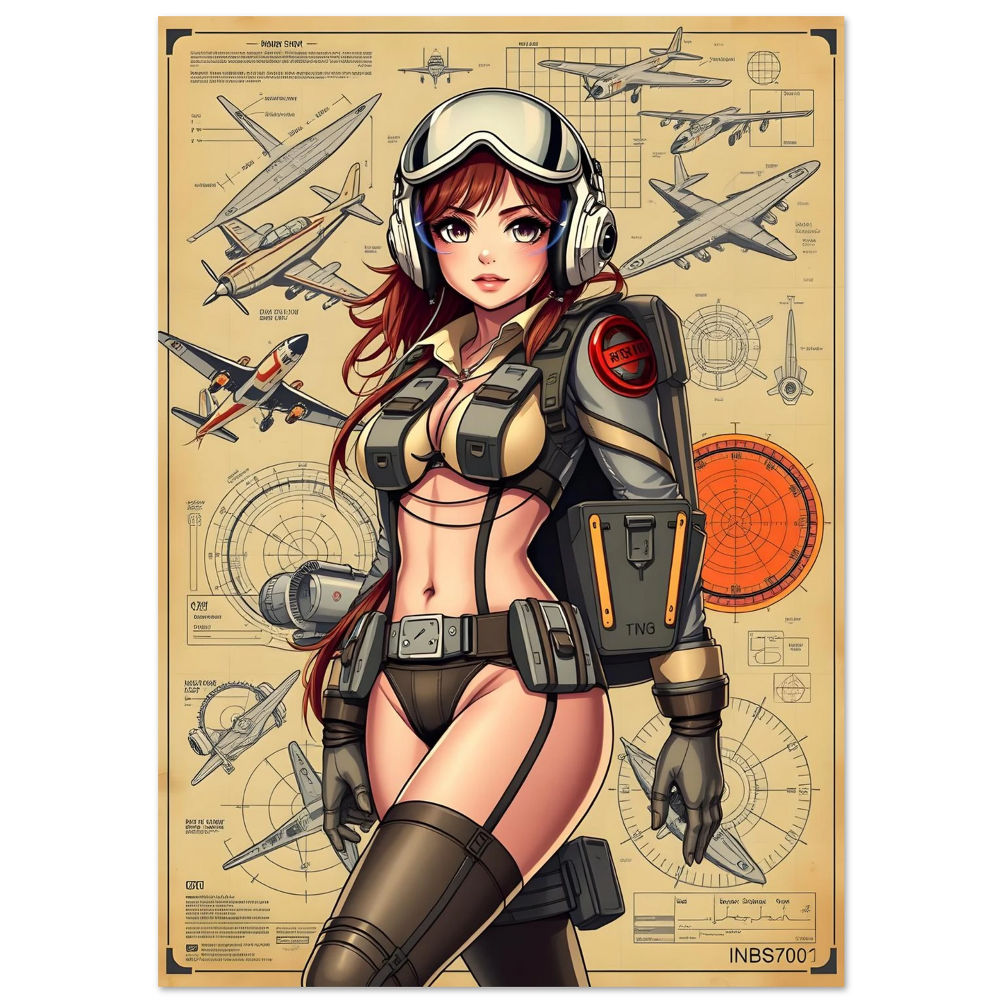 🌸🪐🎀👽Création Anime Rétro Sci-Fi ☄️8 - Aura Studio Déco