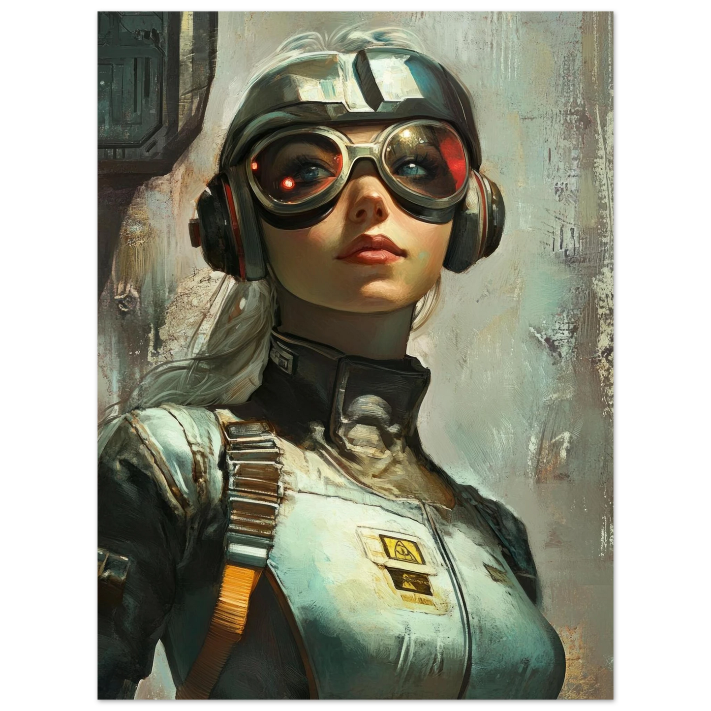 ✨ RETRO FUTUR MECHA WOMENS — Starship Series #09 - Aura Studio Déco