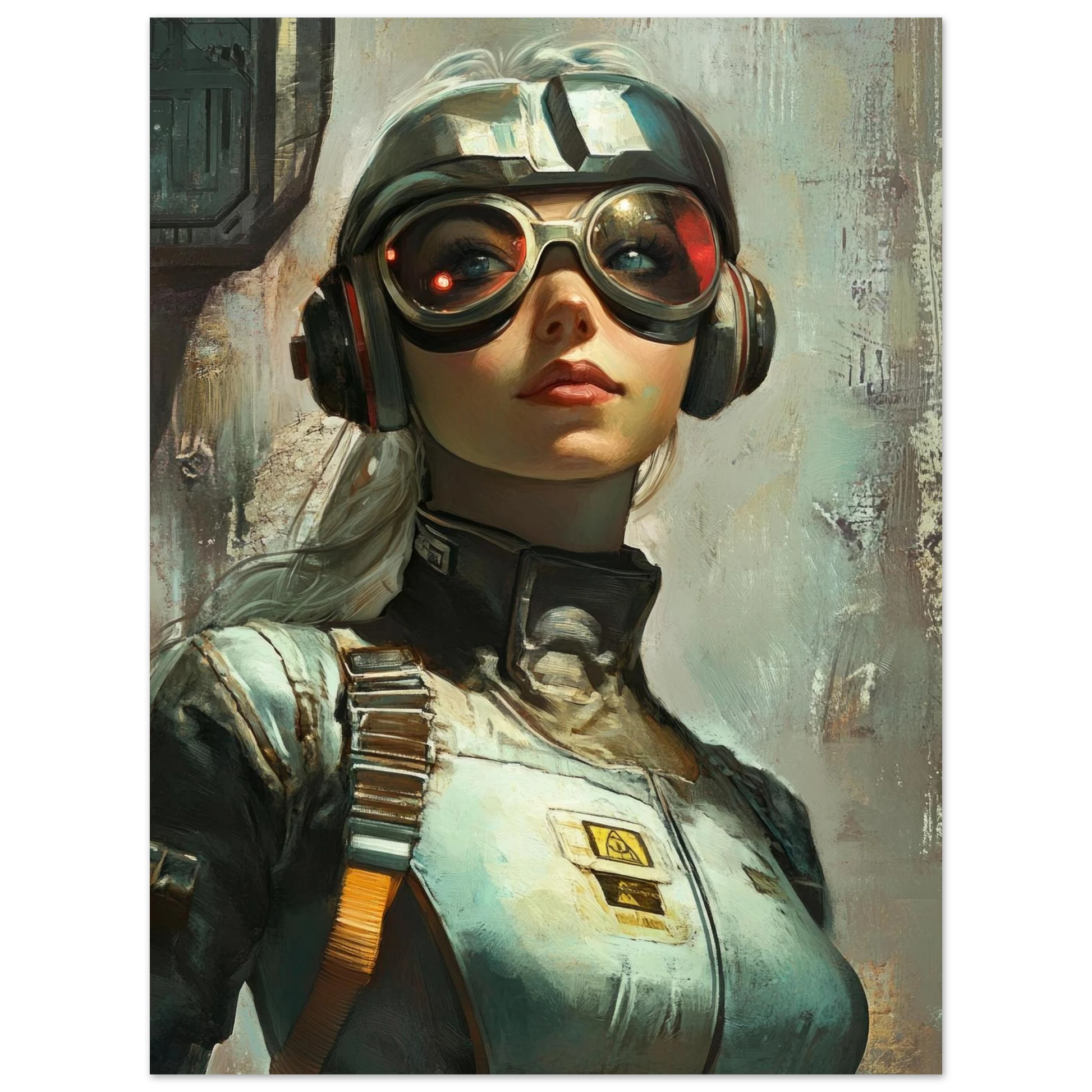 ✨ RETRO FUTUR MECHA WOMENS — Starship Series #09 - Aura Studio Déco