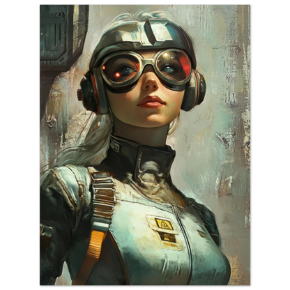 ✨ RETRO FUTUR MECHA WOMENS — Starship Series #09 - Aura Studio Déco