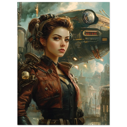 ✨ RETRO FUTUR MECHA WOMENS — Starship Series #88 - Aura Studio Déco