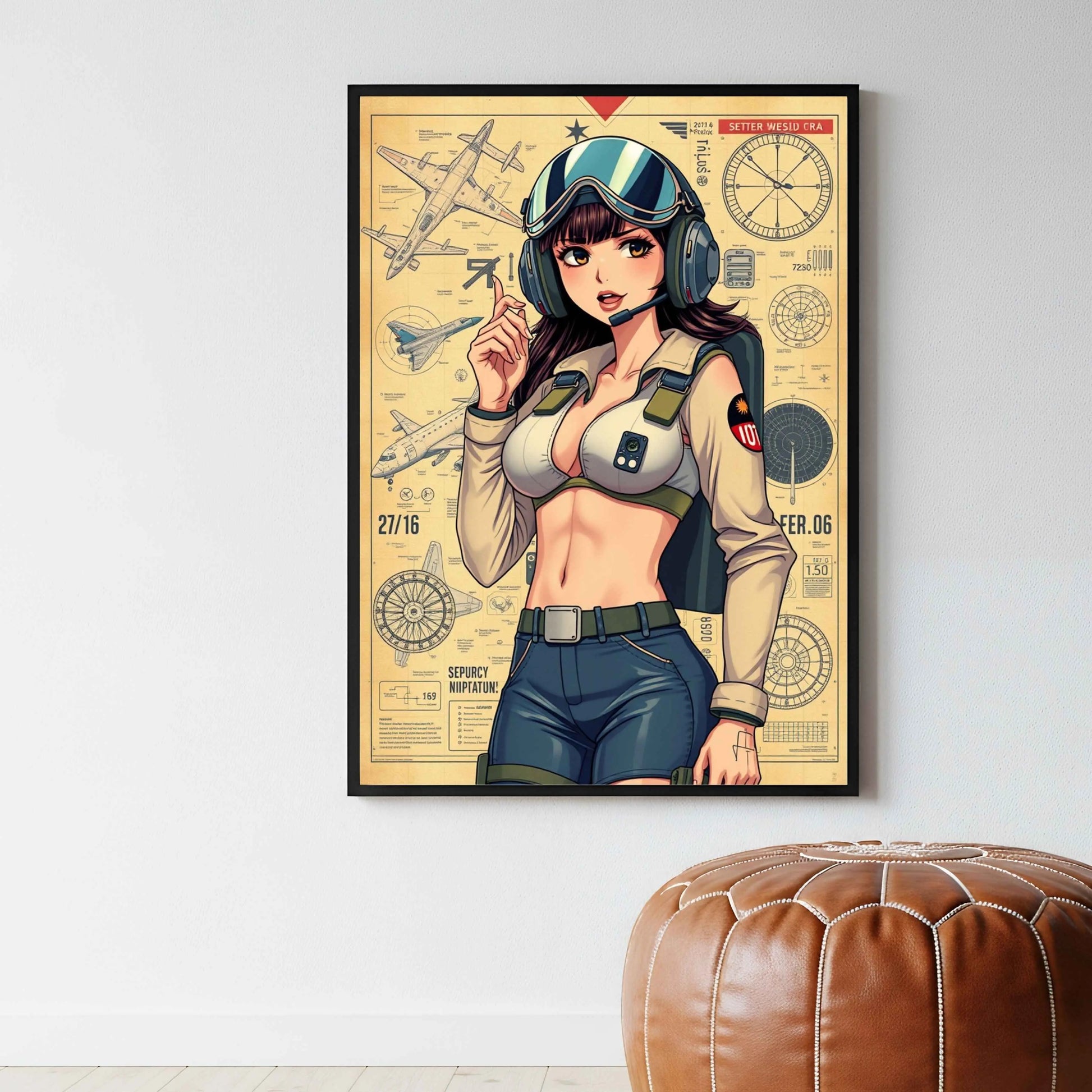 🌸🪐🎀👽Création Anime Rétro Sci-Fi ☄️3 - Aura Studio Déco