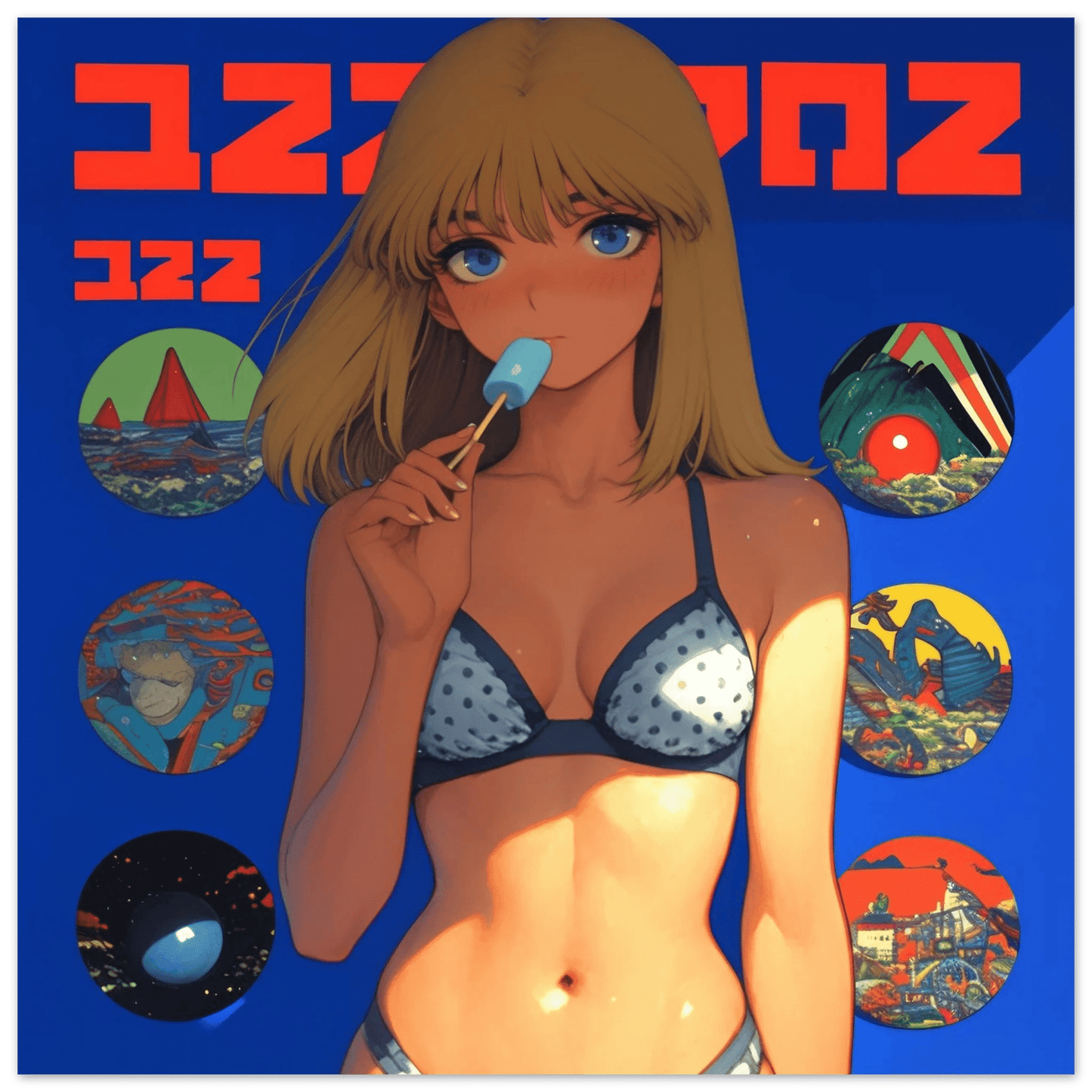 🐉🇯🇵💮 Anime Legend 38 affiche murale - Aura Studio Déco