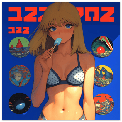 🐉🇯🇵💮 Anime Legend 38 affiche murale - Aura Studio Déco
