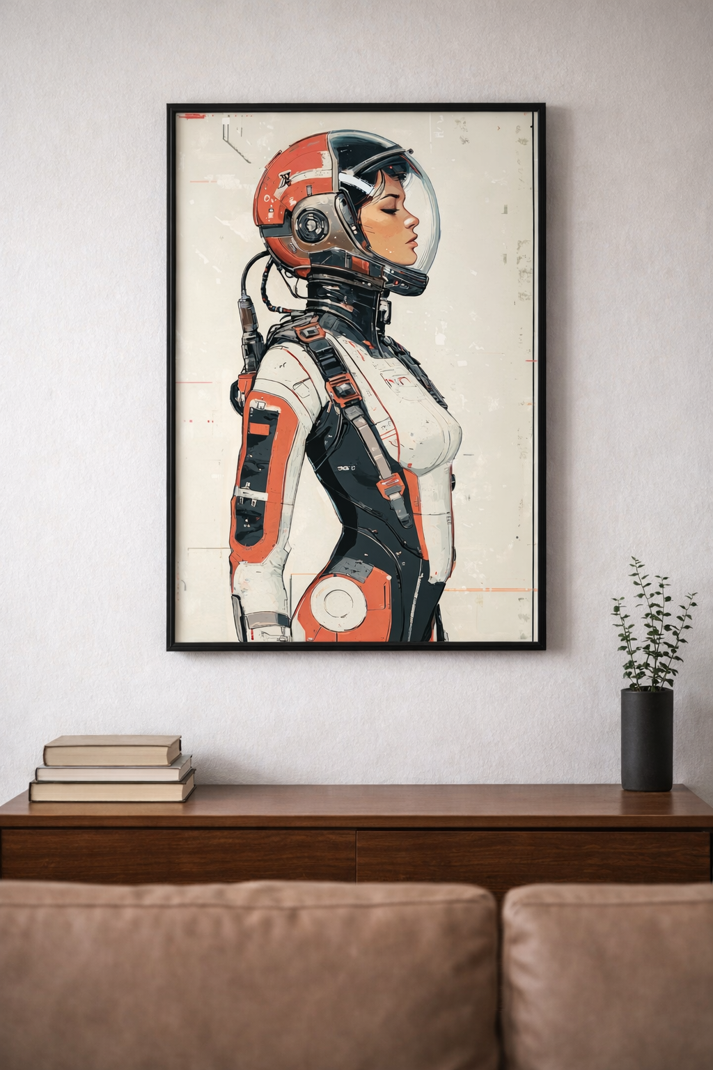 ✨ RETRO FUTUR MECHA WOMENS — Starship Series #80 - Aura Studio Déco