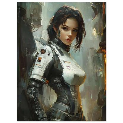 ✨ RETRO FUTUR MECHA WOMENS — Starship Series #22 - Aura Studio Déco