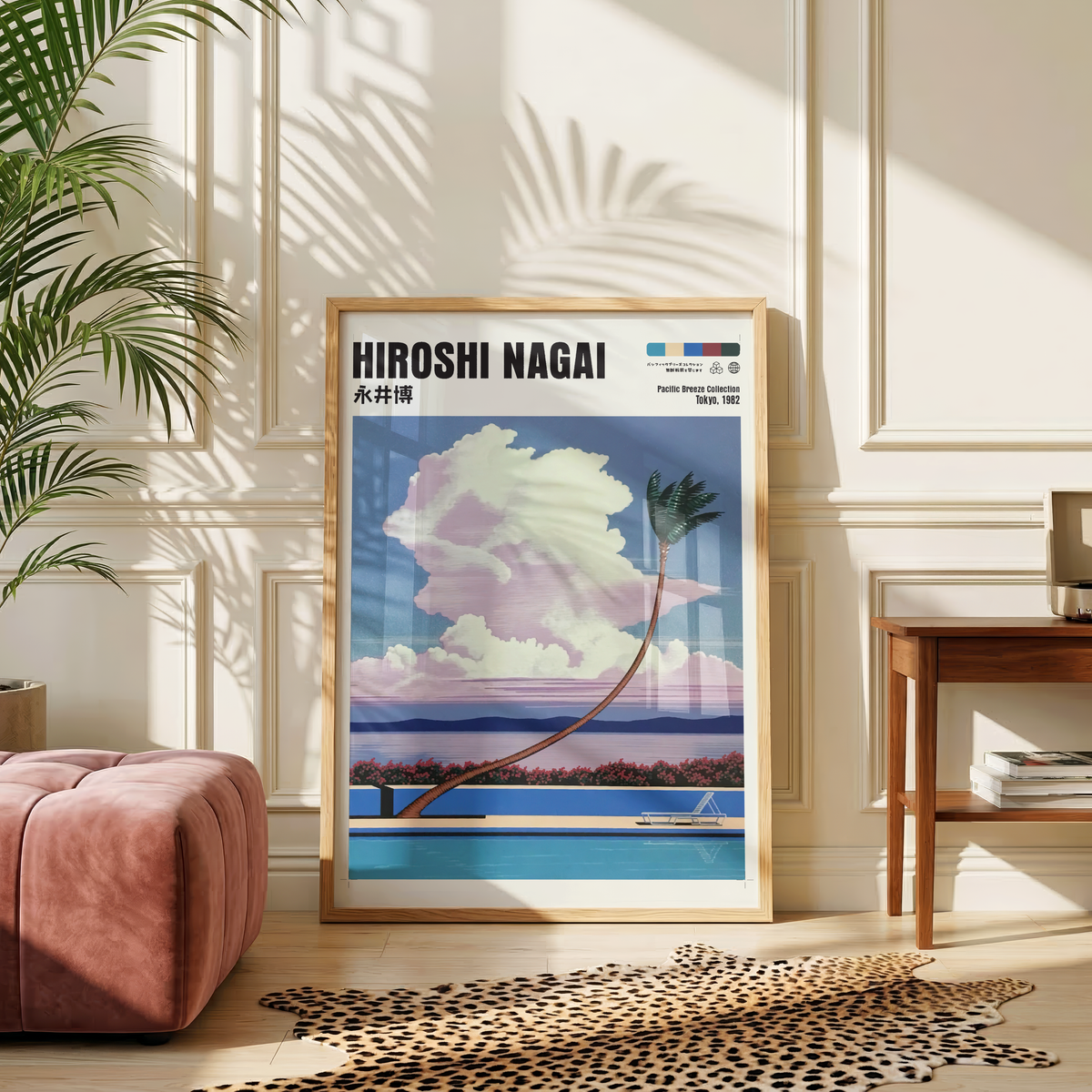 Affiche Hiroshi Nagai | Piscine Tropicale & City Pop