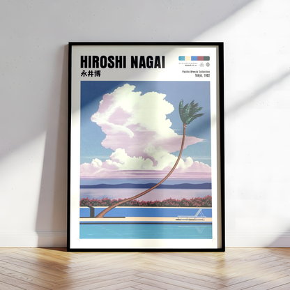 Affiche Hiroshi Nagai | Piscine Tropicale & City Pop