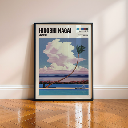 Affiche Hiroshi Nagai | Piscine Tropicale & City Pop