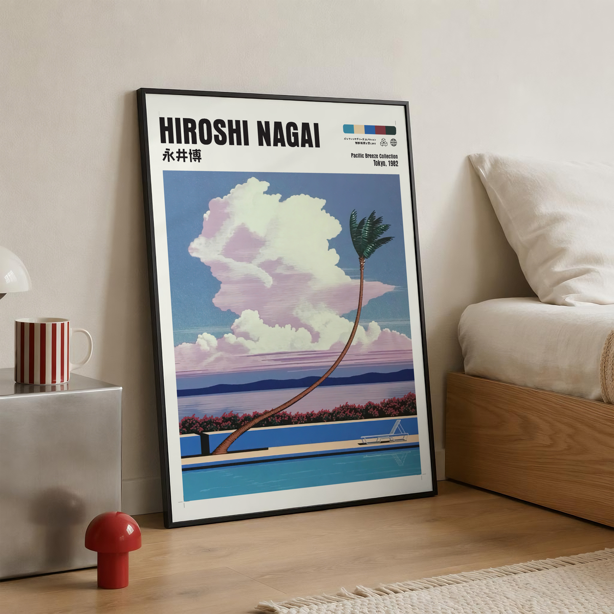 Affiche Hiroshi Nagai | Piscine Tropicale & City Pop