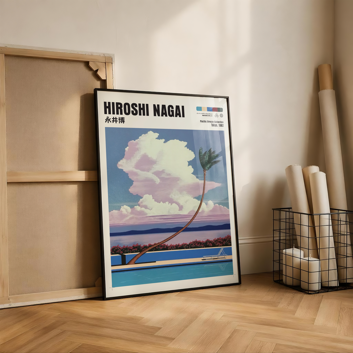 Affiche Hiroshi Nagai | Piscine Tropicale & City Pop