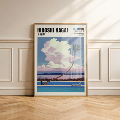 Affiche Hiroshi Nagai | Piscine Tropicale & City Pop