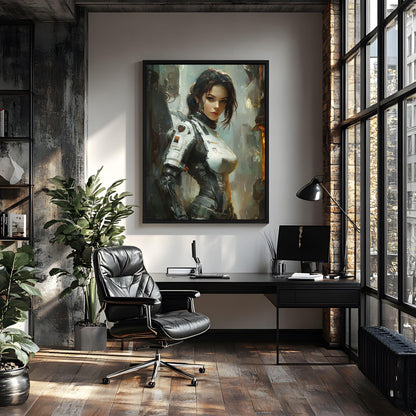 ✨ RETRO FUTUR MECHA WOMENS — Starship Series #22 - Aura Studio Déco