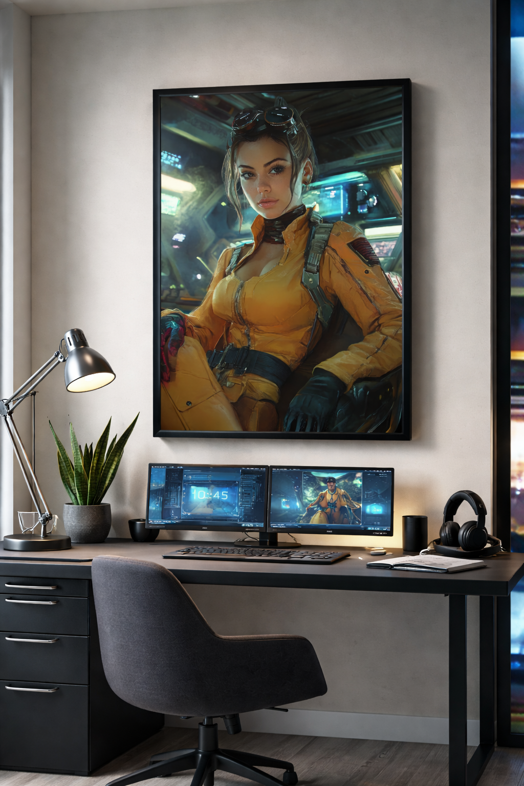 ✨ RETRO FUTUR MECHA WOMENS — Starship Series #96 - Aura Studio Déco