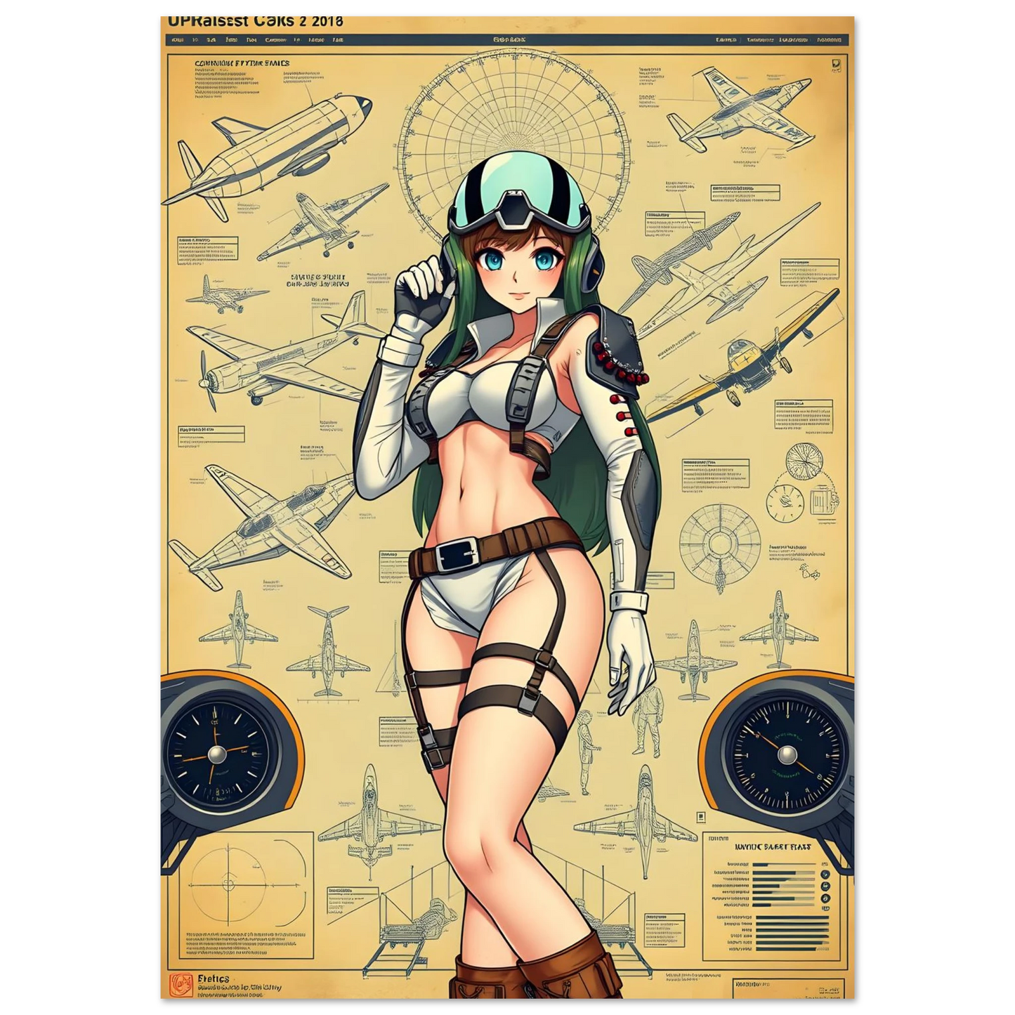 🌸🪐🎀👽Création Anime Rétro Sci-Fi ☄️22 - Aura Studio Déco