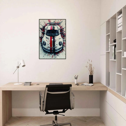 🏎️🏁Affiche Automobile Art' Legend 1 Encadrée - Aura Studio Déco