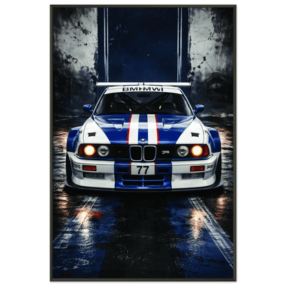 🏎️🏁Affiche Automobile Art' Sport 2 Encadrée - Aura Studio Déco