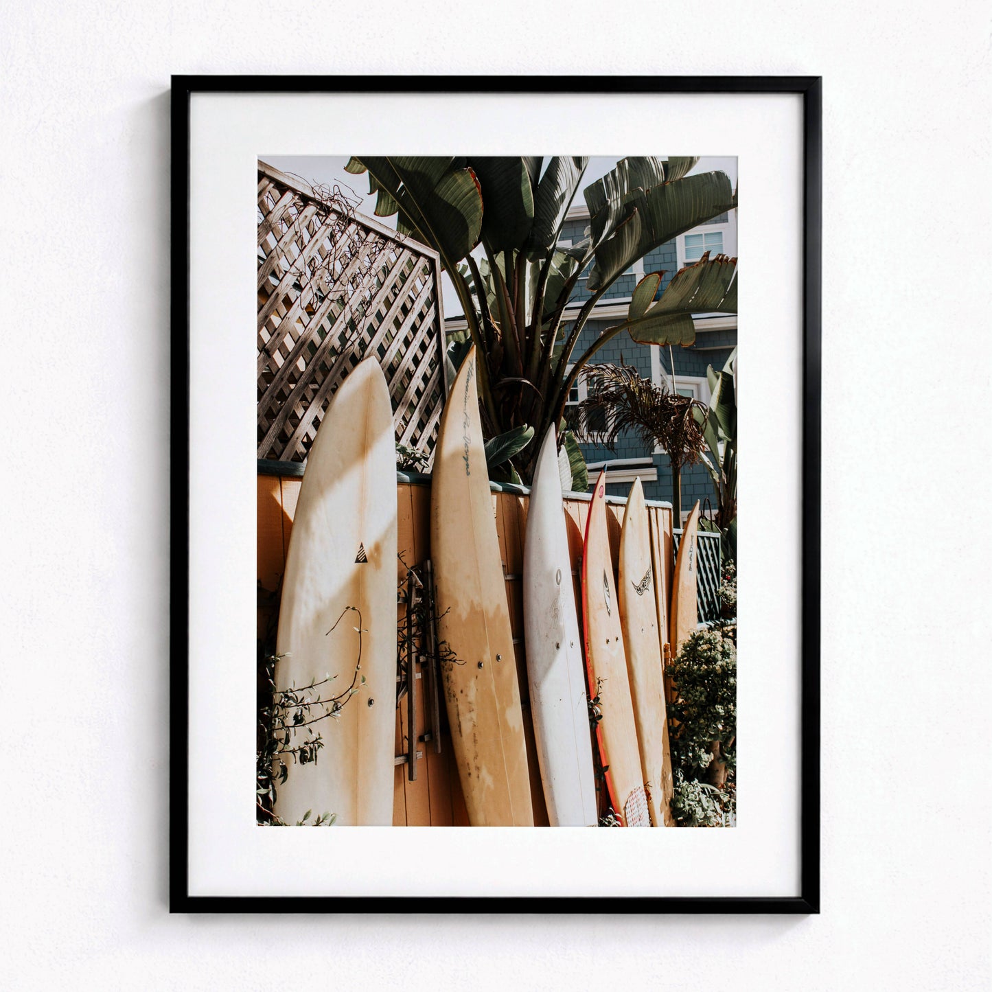 Affiche Planches de Surf Tropicales – Esprit Surf et Décoration Bord de Mer | Poster sur Papier Mat