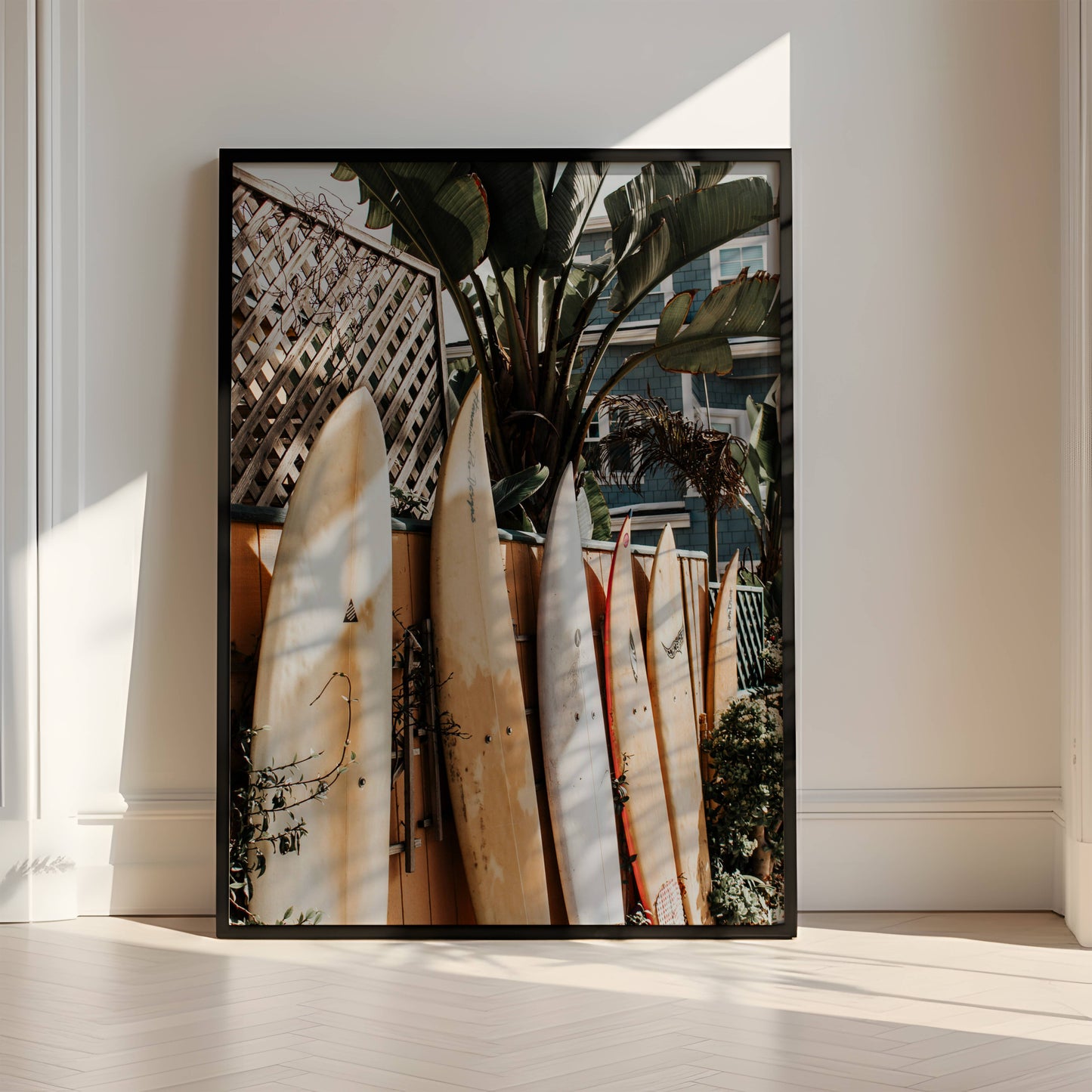 Affiche Planches de Surf Tropicales – Esprit Surf et Décoration Bord de Mer | Poster sur Papier Mat