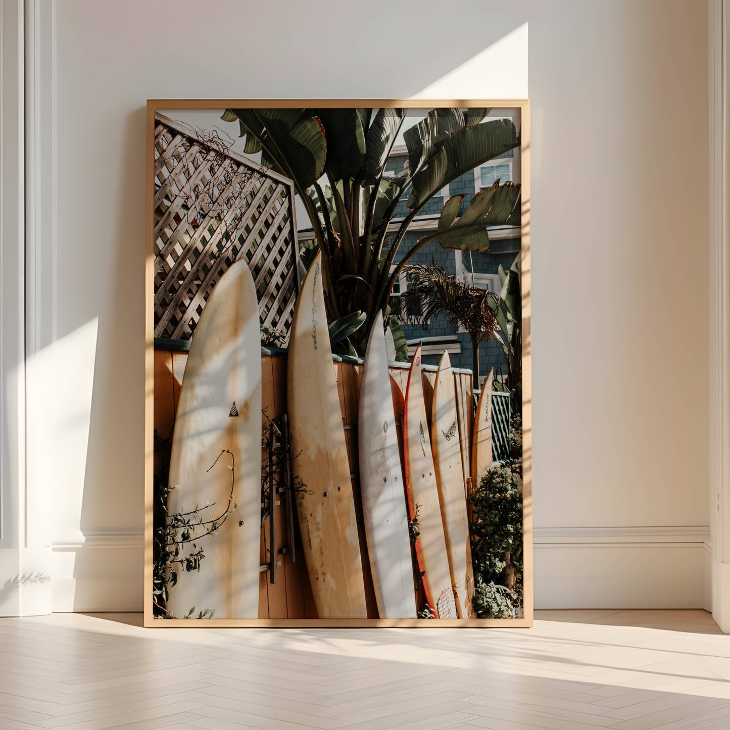Affiche Planches de Surf Tropicales – Esprit Surf et Décoration Bord de Mer | Poster sur Papier Mat