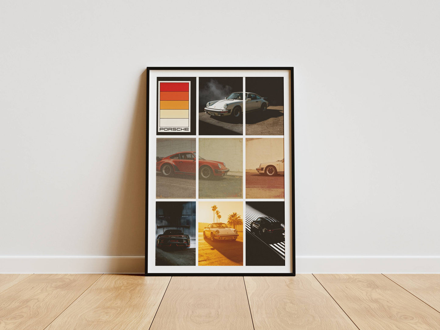 Affiche Porsche Collection Vintage – Galerie Automobile Rétro & Design Premium | Poster Mur de Porsche Classiques