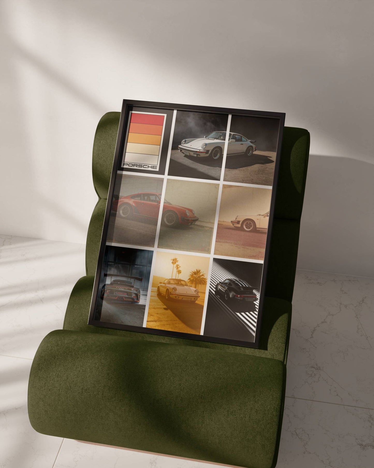 Affiche Porsche Collection Vintage – Galerie Automobile Rétro & Design Premium | Poster Mur de Porsche Classiques